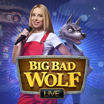 Big Bad Wolf Live logo – Live Shows by Playtech at Zumospin